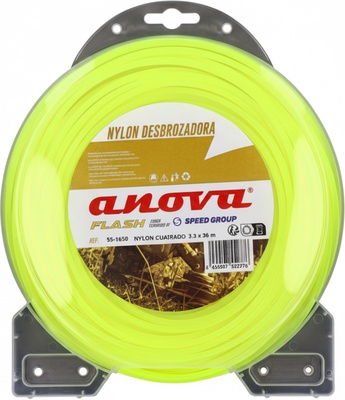 Hilo Desbrozadora Nylon Cuadrado Flash 4mm 22 Metros Hilo Desbrozadora Nylon Cuadrado Flash 4mm 22 Metros